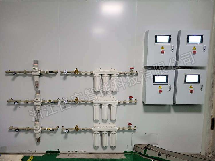 青島昌潤主機(jī)控制箱+進(jìn)水過濾器+空壓過濾器